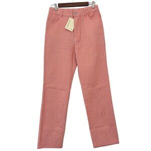 NWT Peppermayo Pink Striped Pants